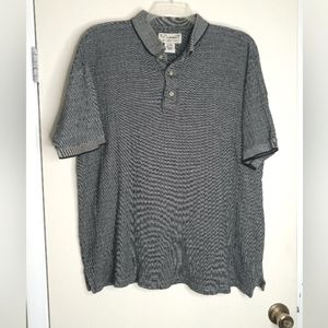 Natural Exchange XLT gray men's polo shirt